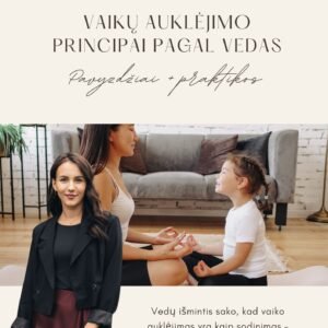 vaikų auklėjimas pagal vedas